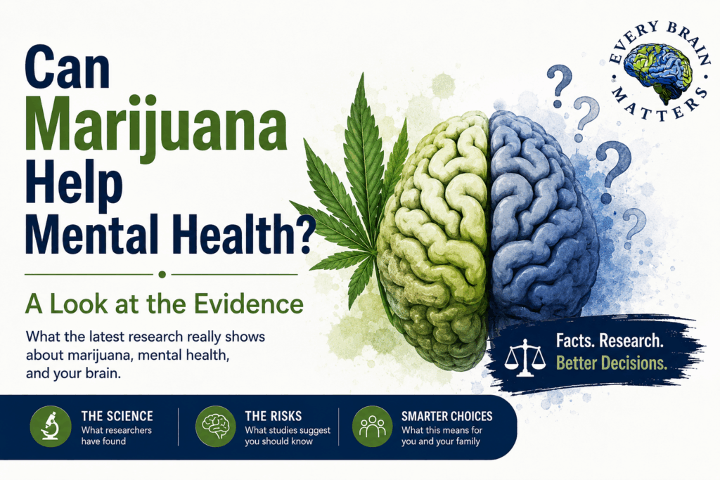 Can Marijuana Help Mental Health? A Look at the Evidence - Every Brain ...